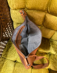 TAN SPIKES & SPARROW PURSE