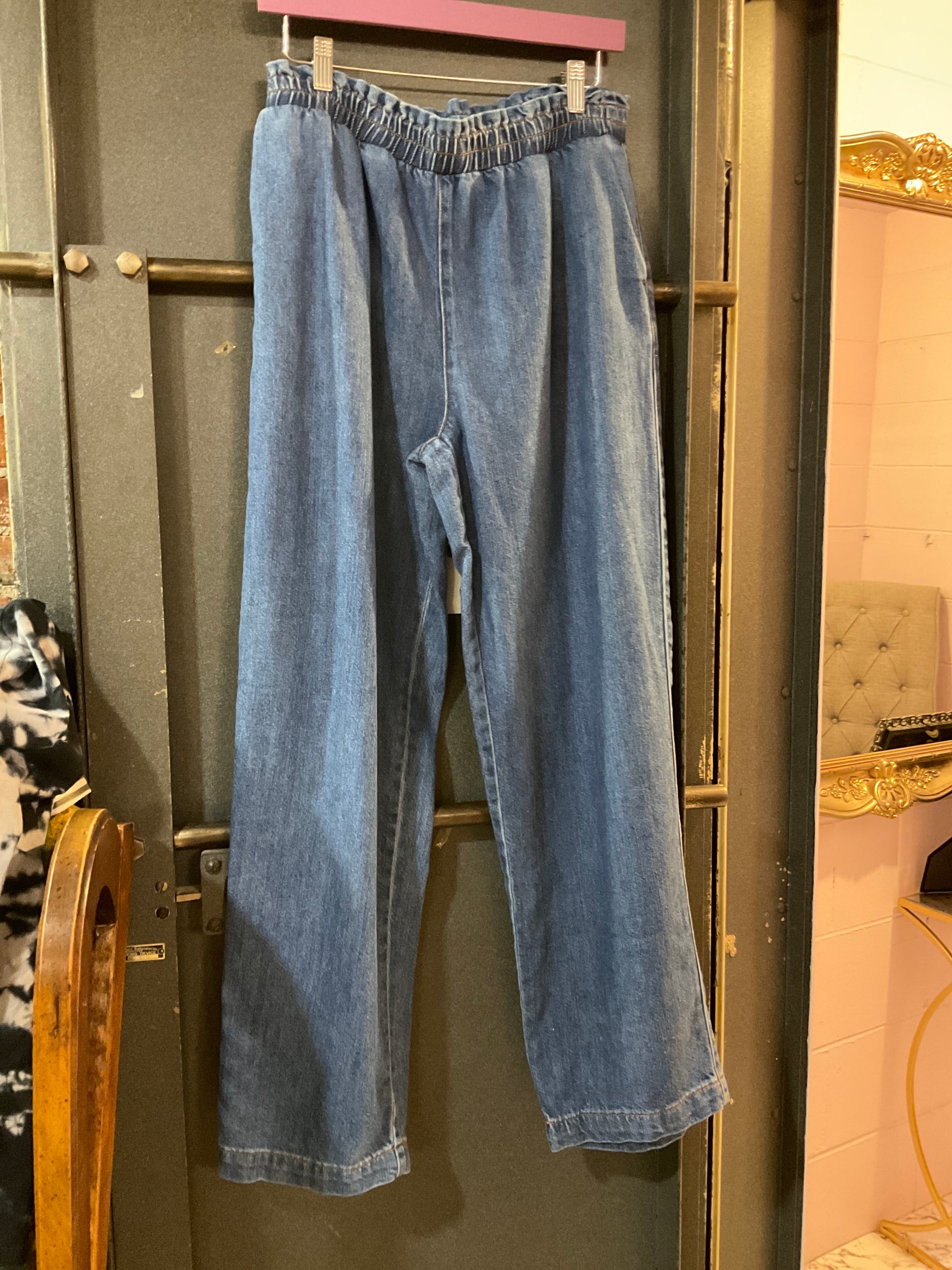 MED WASH LNA CLOTHING DENIM M