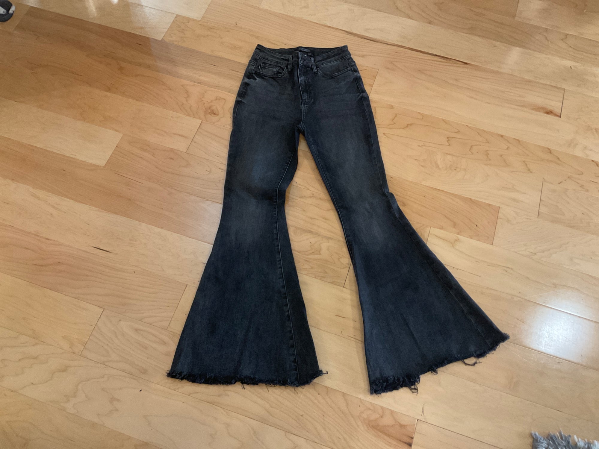 Black JUDY BLUE DENIM flare 1