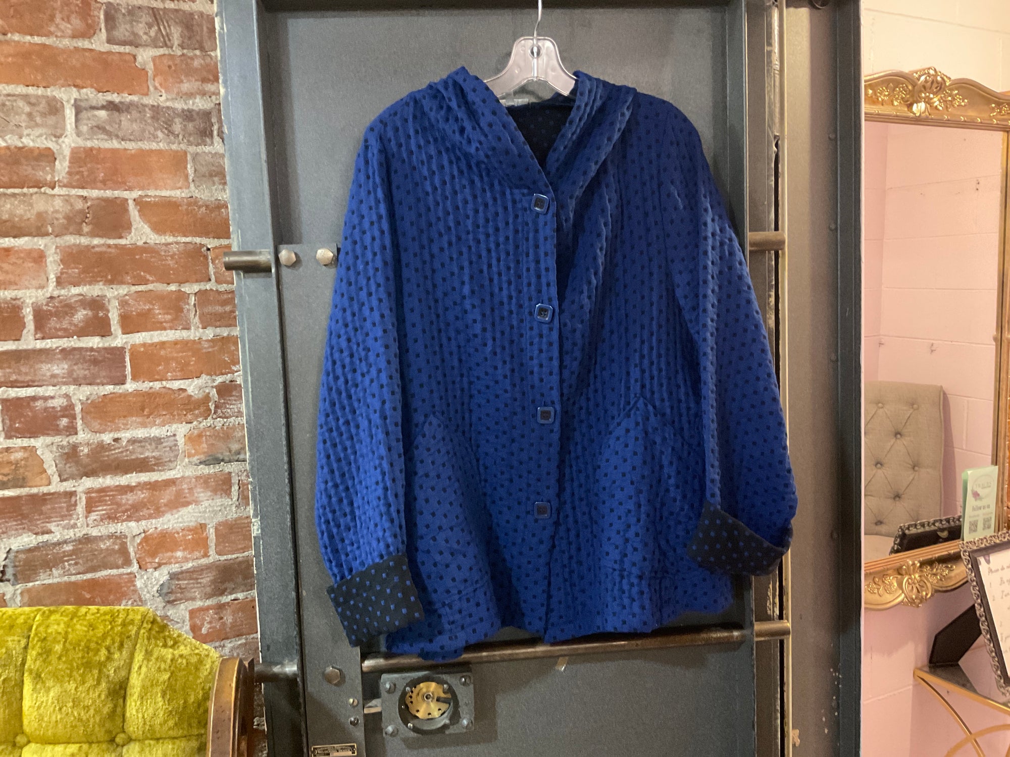 NAVY/BLACK HABITAT JACKET L