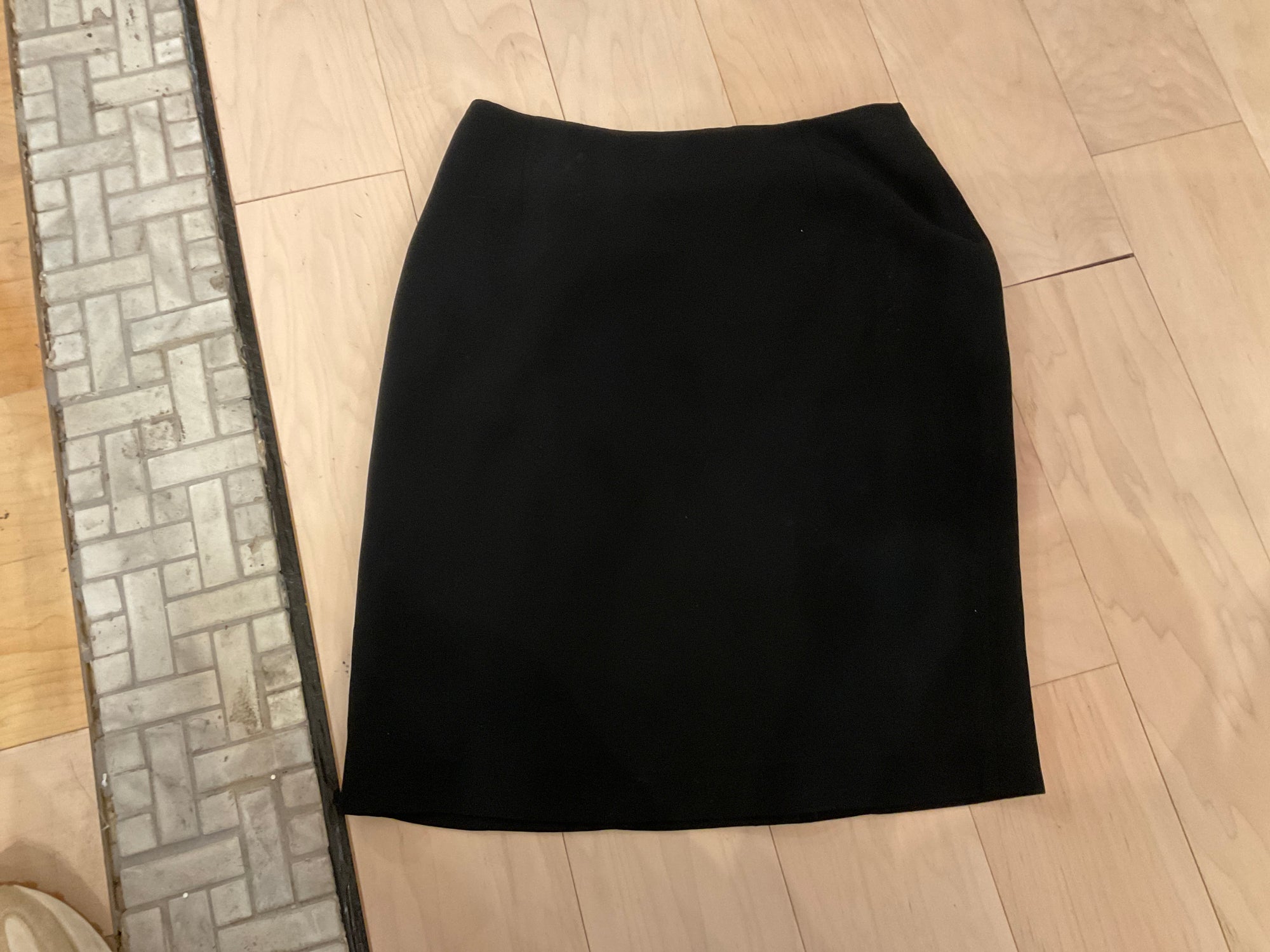 black Petite Sophisticate SKIRT 4