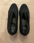 BLACK EILEEN FISHER HEELS 9.5