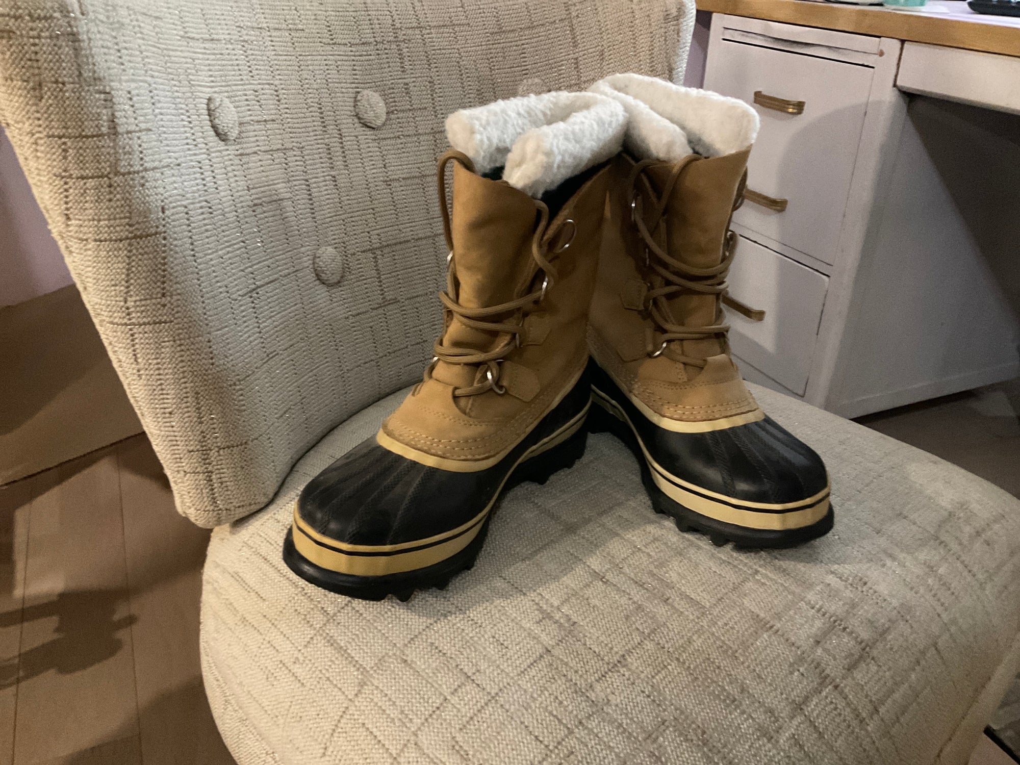 BROWN SOREL BOOT 8