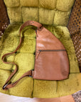 TAN SPIKES & SPARROW PURSE