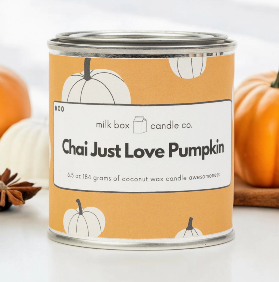 Milk Box - Coconut Wax Candle - Fall