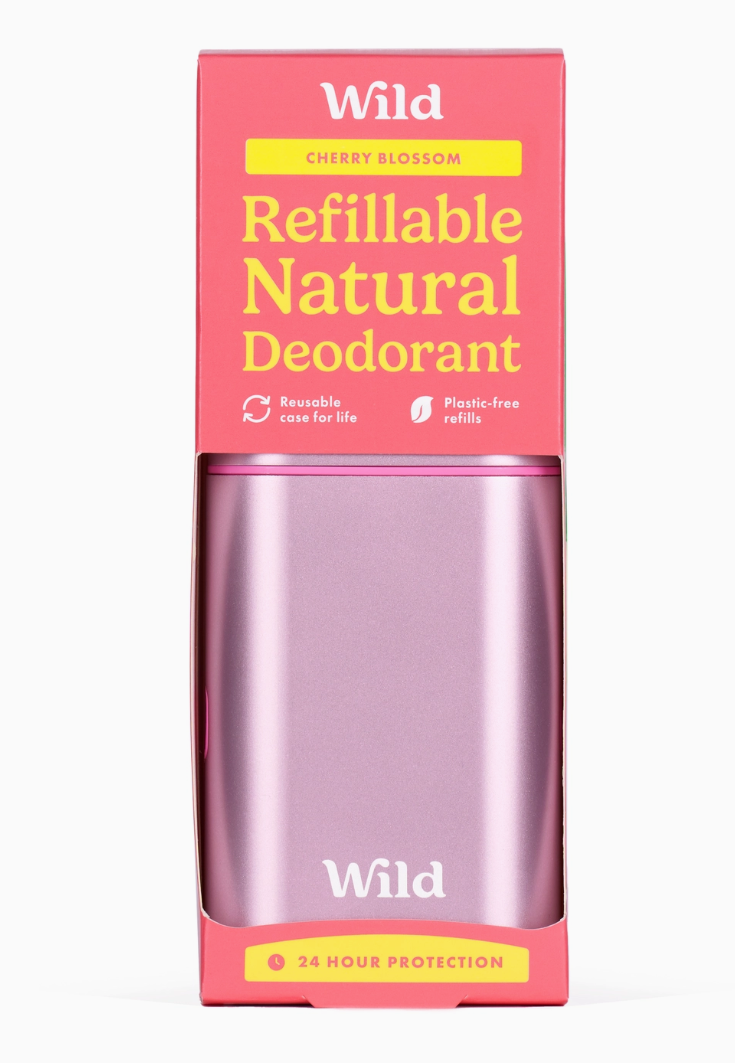 Wild Refillable Deodorant Case with Refill