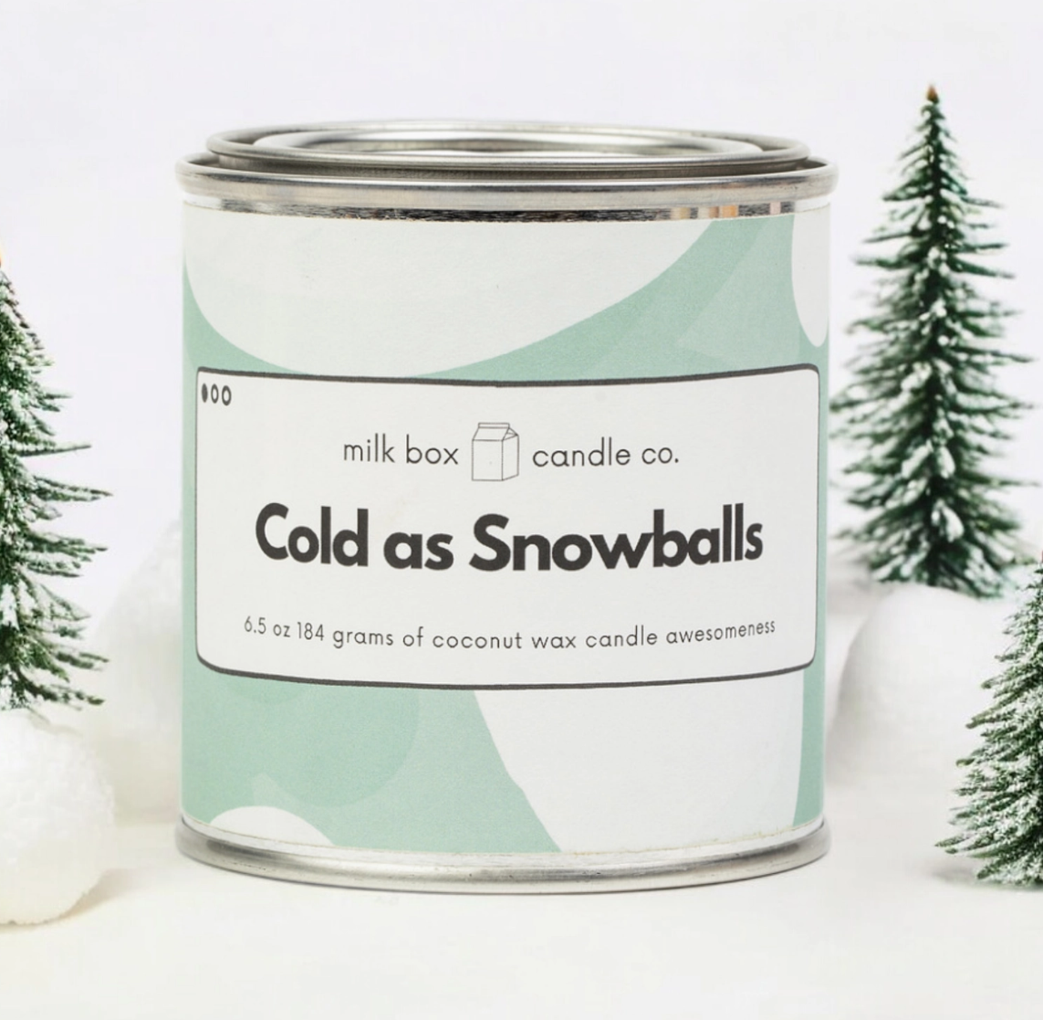 Milk Box - Coconut Wax Candle - Winter