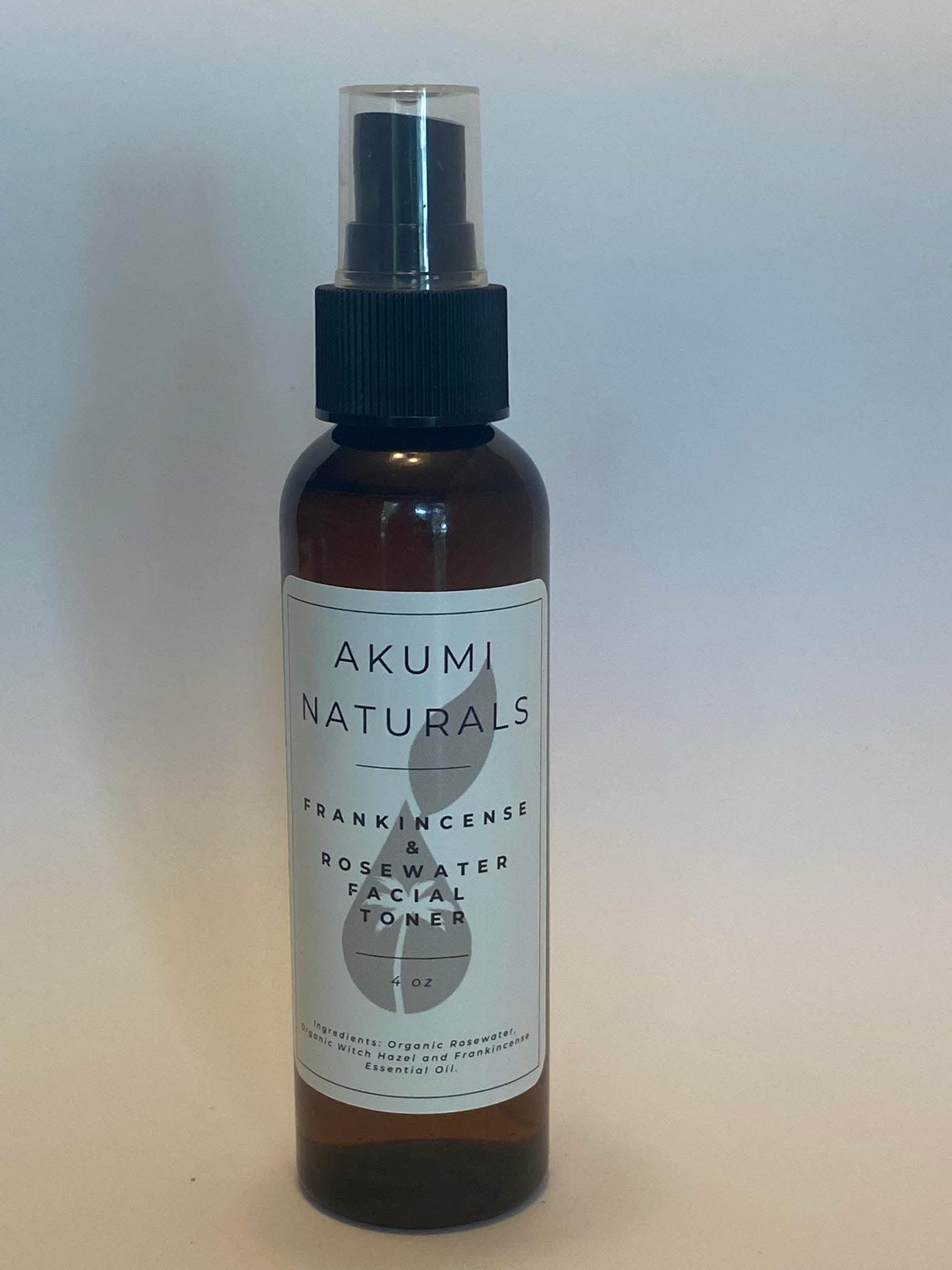 Akumi Frankincense Rosewater Facial Toner