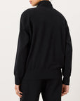 Pact - CloudKnit Quarter Zip Sweatshirt - Black