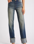 1822 Denim - Mid Rise Cuffed Flint