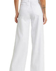 1822 Denim - High Rise Wide Leg White