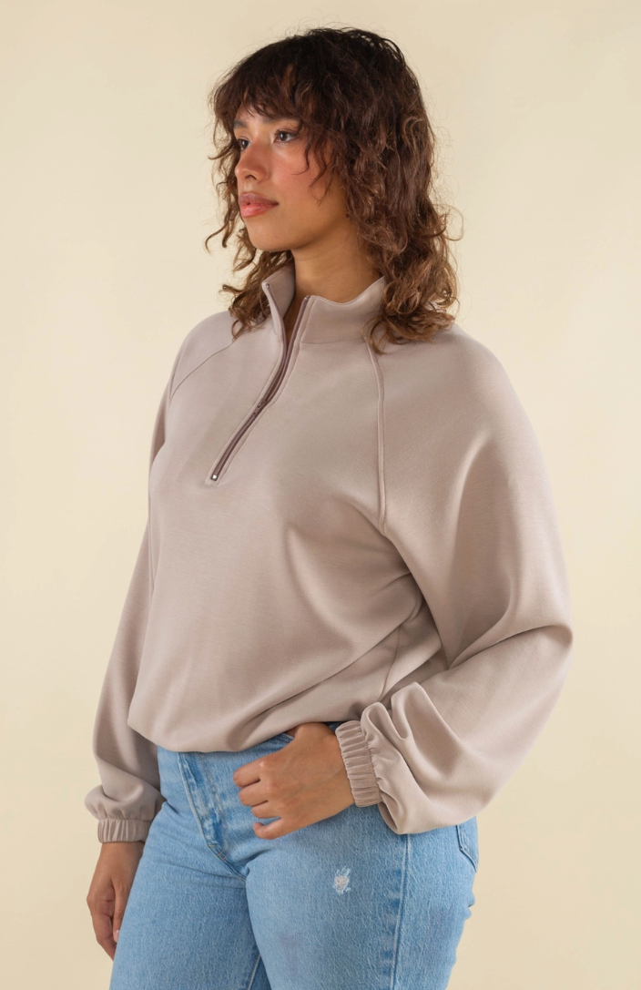 NLT - Modal Quarter Zip  Scuba