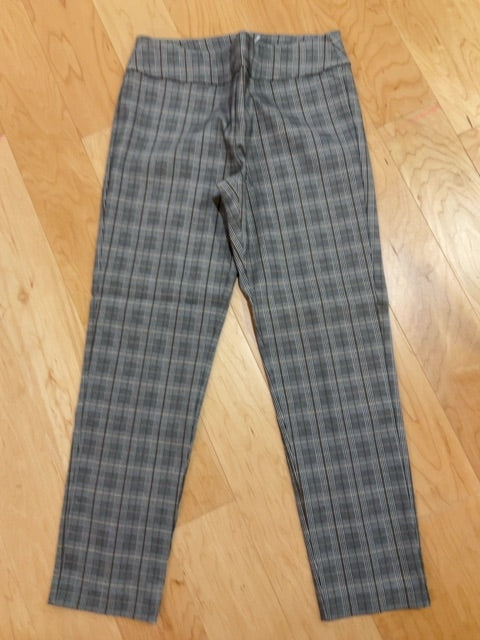 Gray plaid ELLIOTT LAUREN PANTS 10