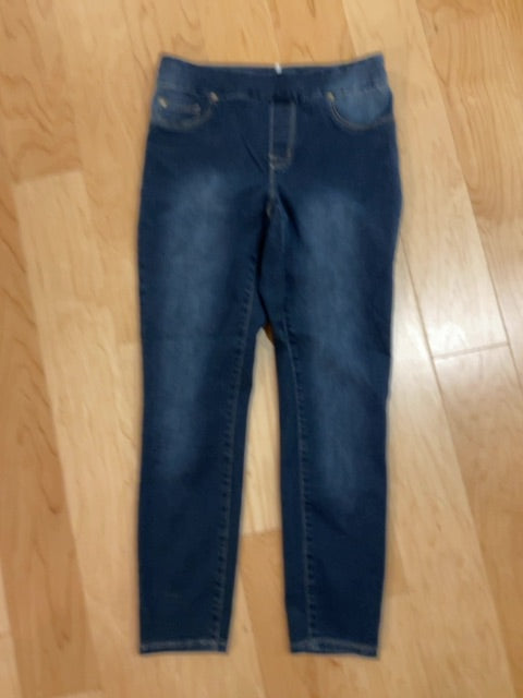 DARK DENIM PATCHINGTON SKINNY JEANS 8