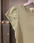 DARK GREEN AMO TEE SHIRT L