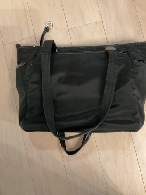 {{ClientCode}} BLACK BRIGHTON TOTE BAG