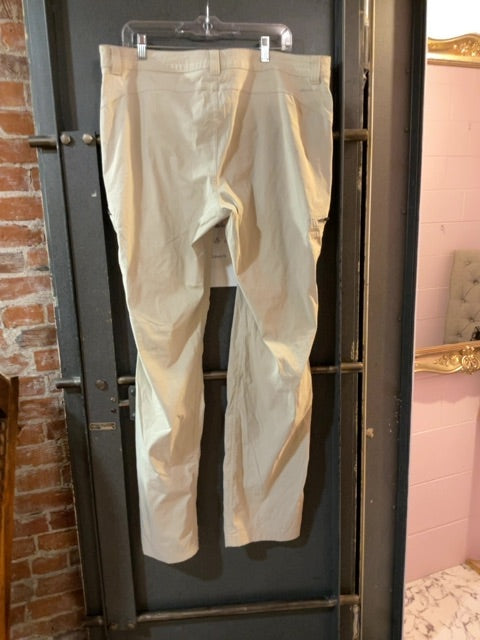 TAN EDDIE BAUER TECH PANTS 18 tall