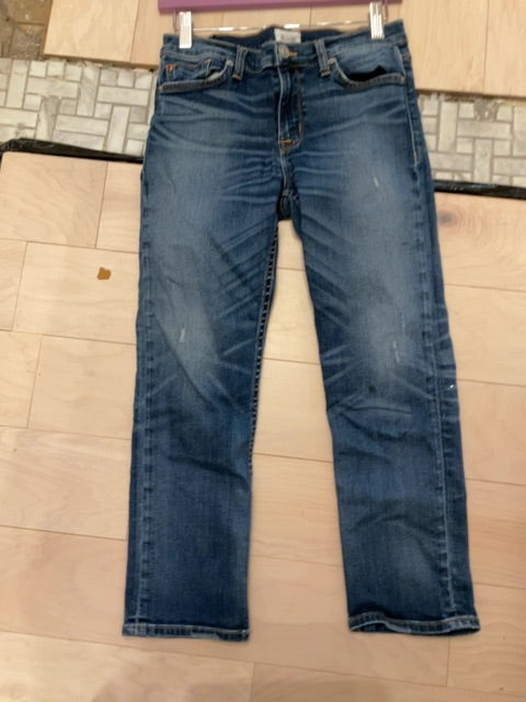 DENIM HUDSON CROPPED JEANS 28