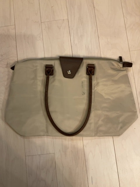 TAN UNKNOWN TOTE BAG