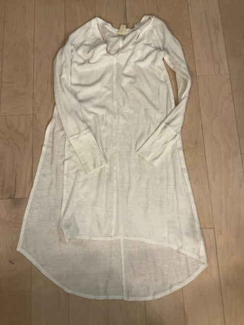 {{ClientCode}} WHITE WE THE FREE DRESS, XS