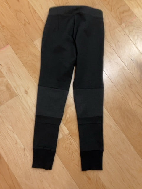 BLACK THE BASE ZIPPER PANTS S