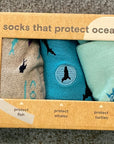 Conscious Step - Kids 3 Pack of Socks that Save