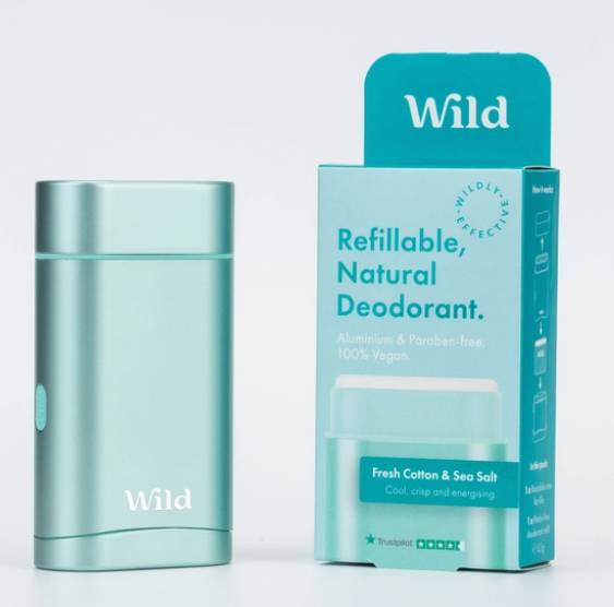 Wild Refillable Deodorant Case with Refill – Traces Boutique