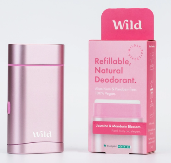 Wild Refillable Deodorant Case with Refill