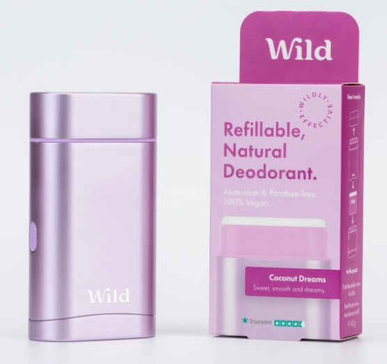 Wild Refillable Deodorant Case with Refill