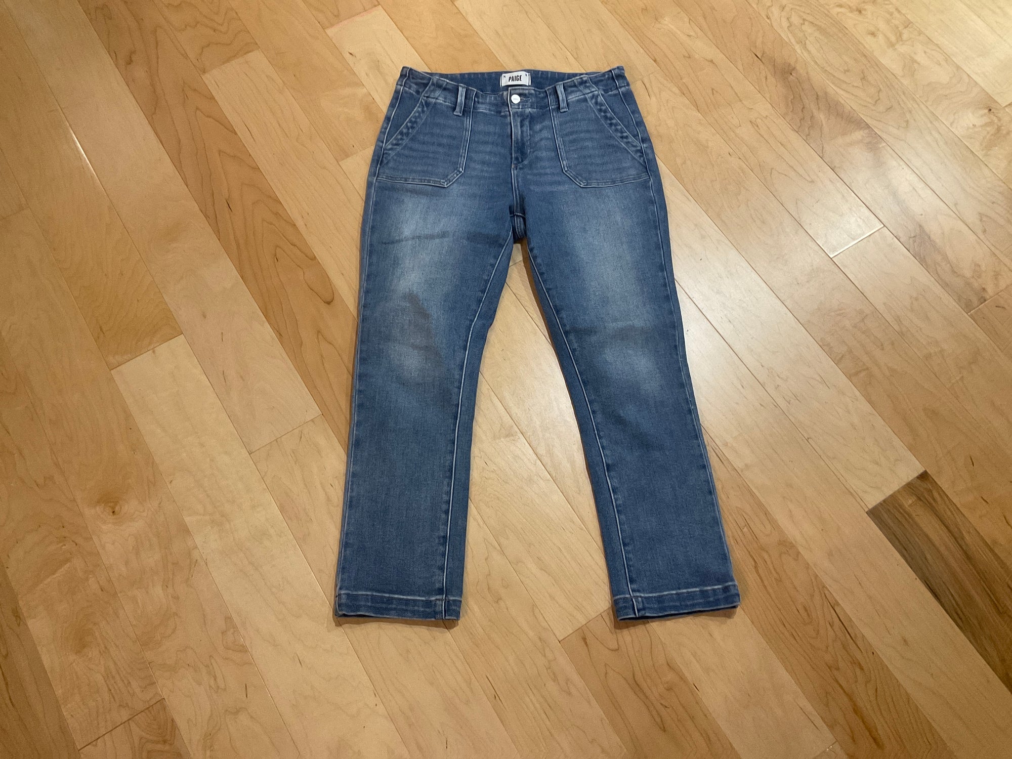 MED WASH PAIGE DENIM 8