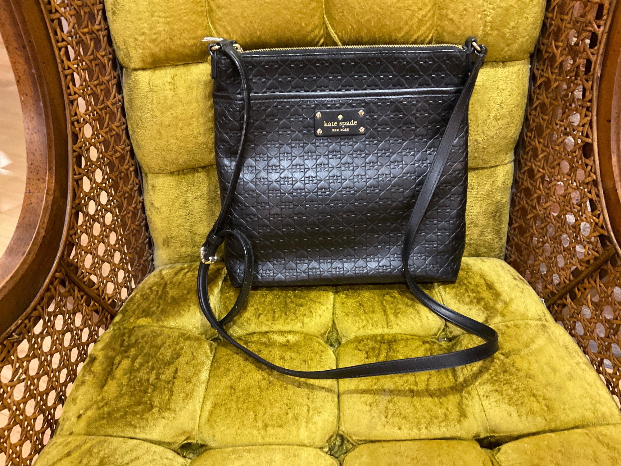 BLACK Kate Spade CROSSBODY