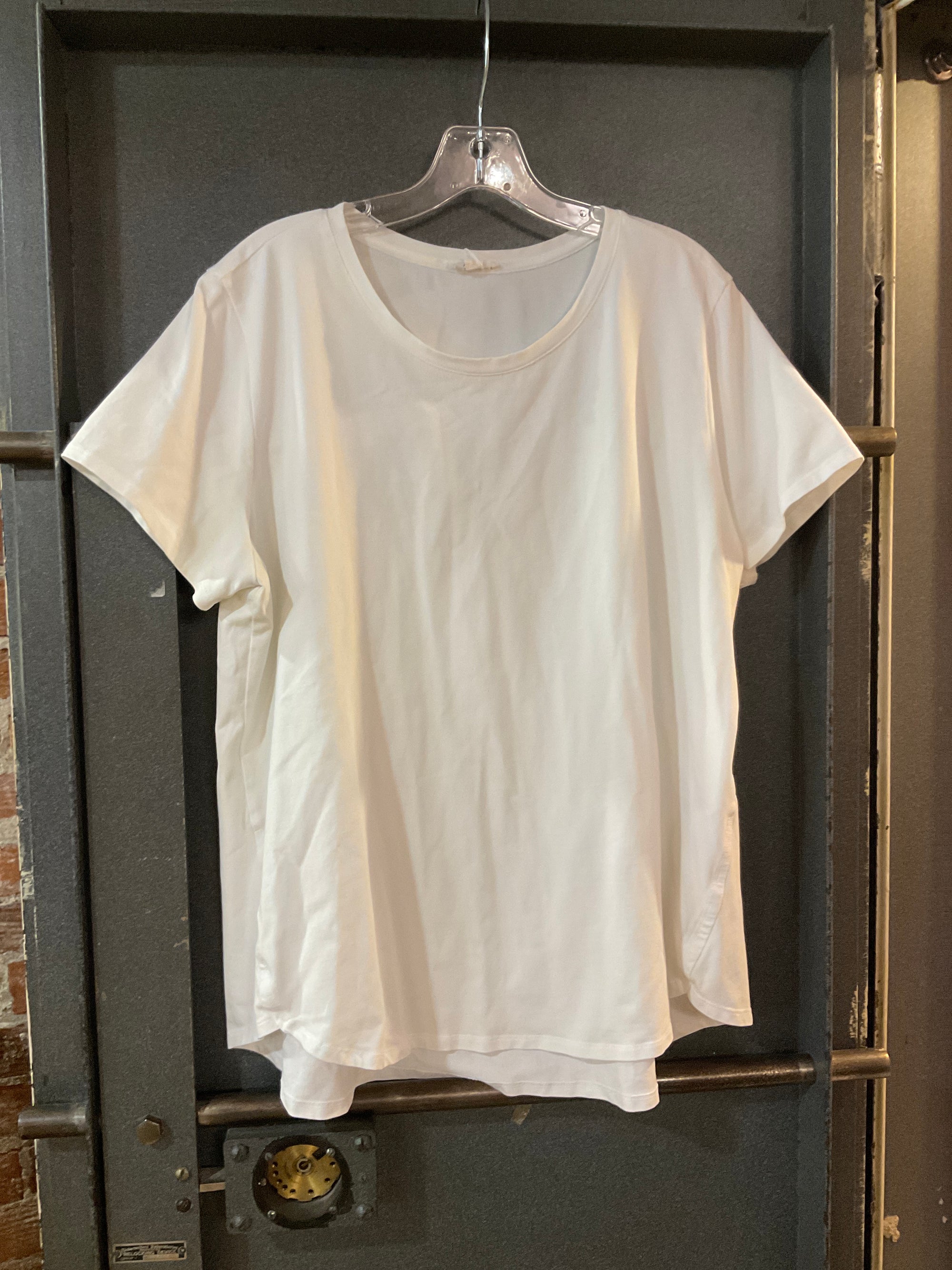 WHITE NZT SHORT SLEEVE SHIRT XL