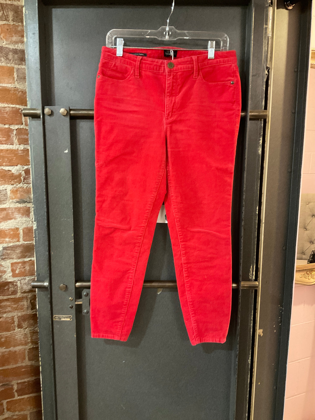 Red TALBOTS CORDUROY PANTS 6