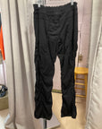 {{ClientCode}} BLACK LULULEMON TRACK PANTS, M