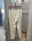 {{ClientCode}} CREAM TAHARI DRESS PANTS, 0