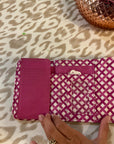 {{ClientCode}} PINK MULTI VERA BRADLEY WALLET