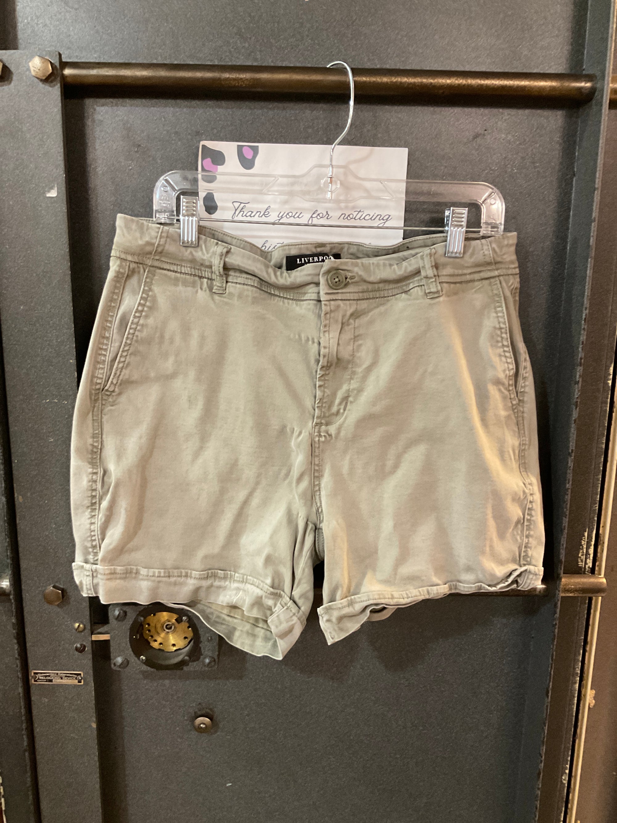 GREY LIVERPOOL SHORTS 16W