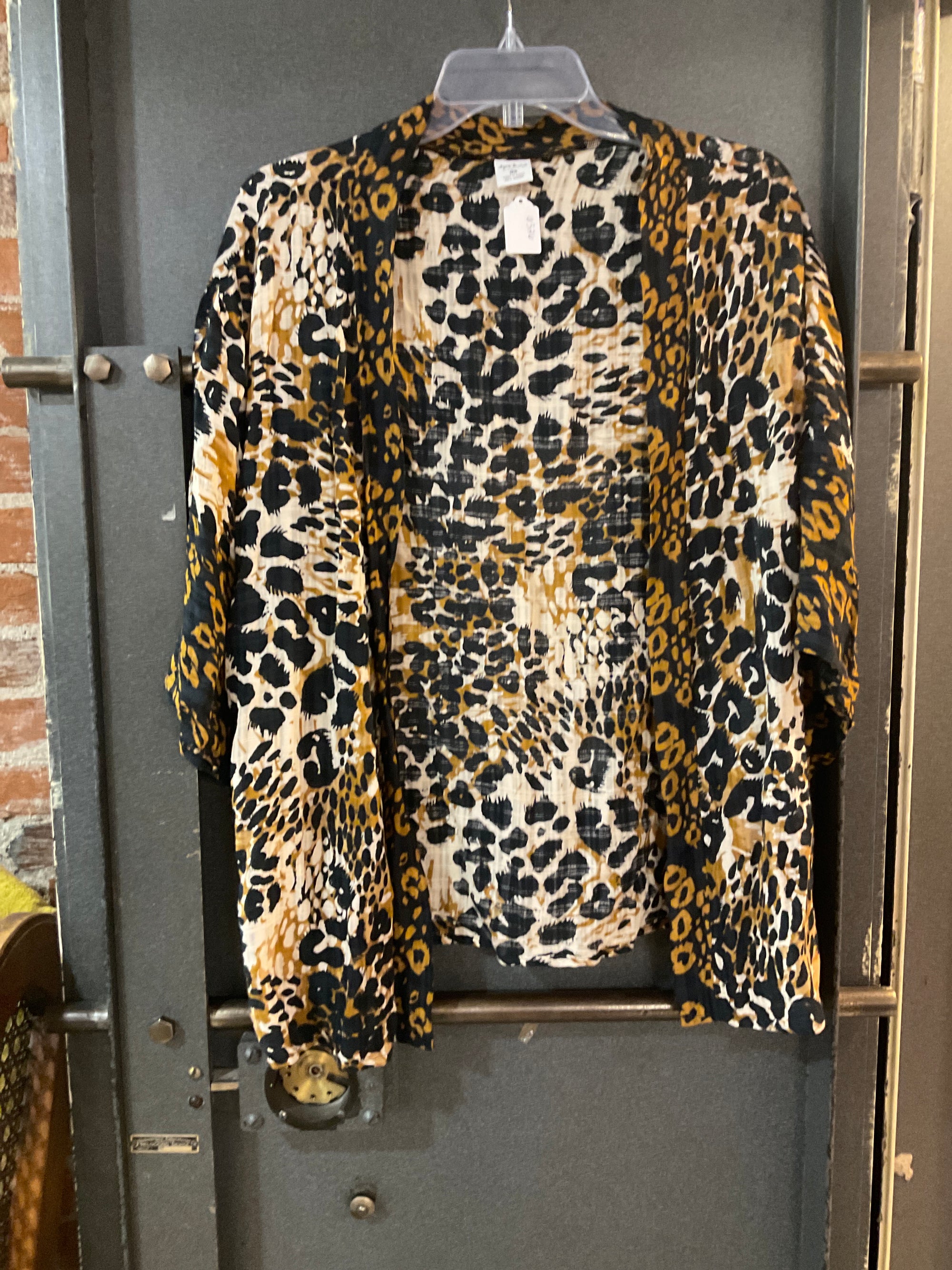 LEOPARD ANNA &amp; AVA CARDIGAN 0/S