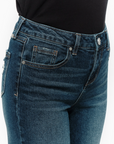 1822 Denim - 29" Raw Hem Wide Leg Crop Jean