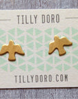 Tilly Doro bird stud earrings