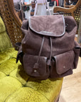 BROWN STEVE MADDEN BACKPACK PURSE