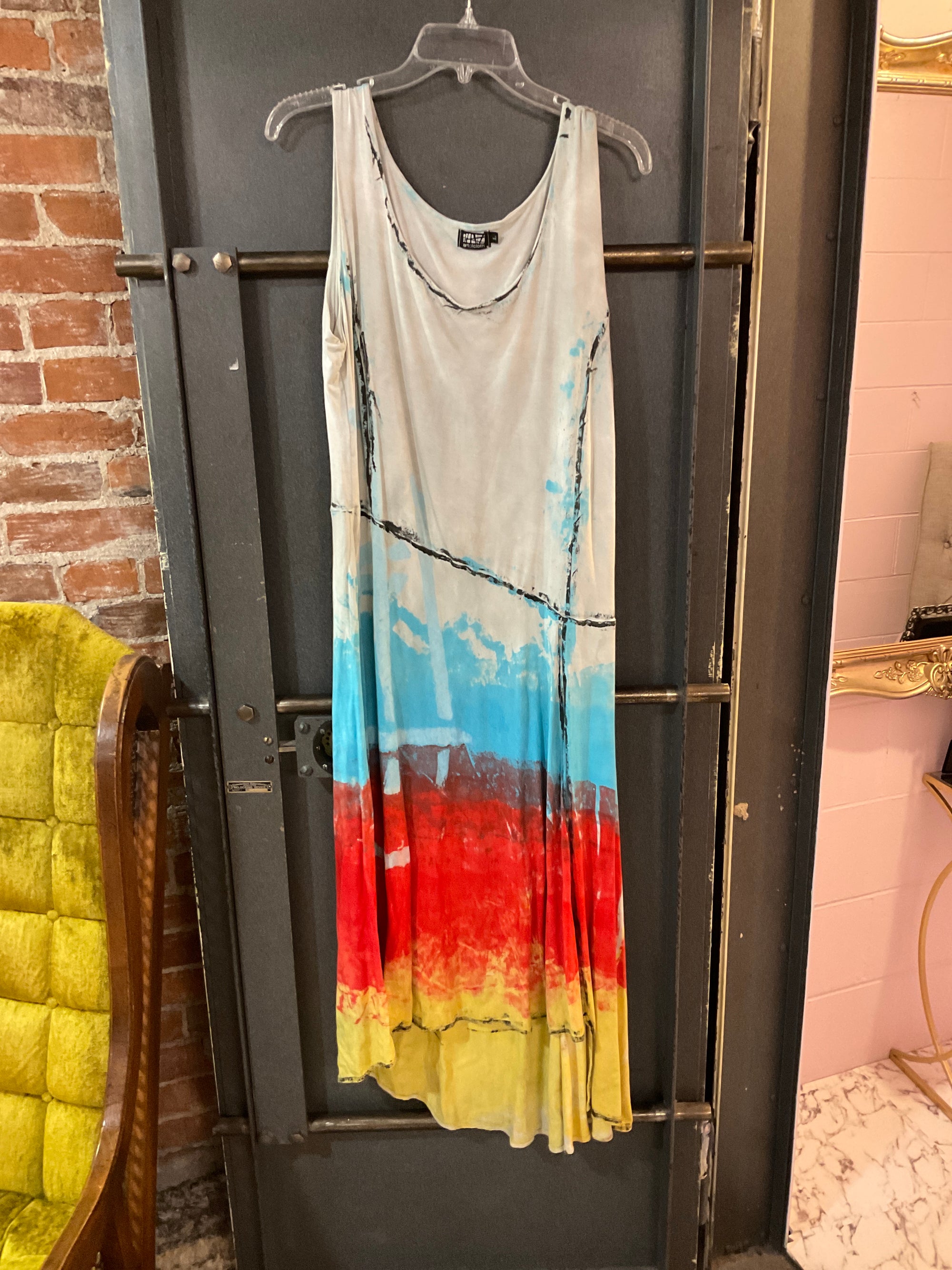 MULI ART OF CLOTH DRESS L