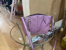 Load image into Gallery viewer, {{ClientCode}} LAVENDER COACH CROSSBODY MINI SATCHEL
