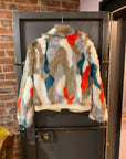 MULTI DONNA SLAYERS FABULOUS (FAUX) FURS JACKET XS