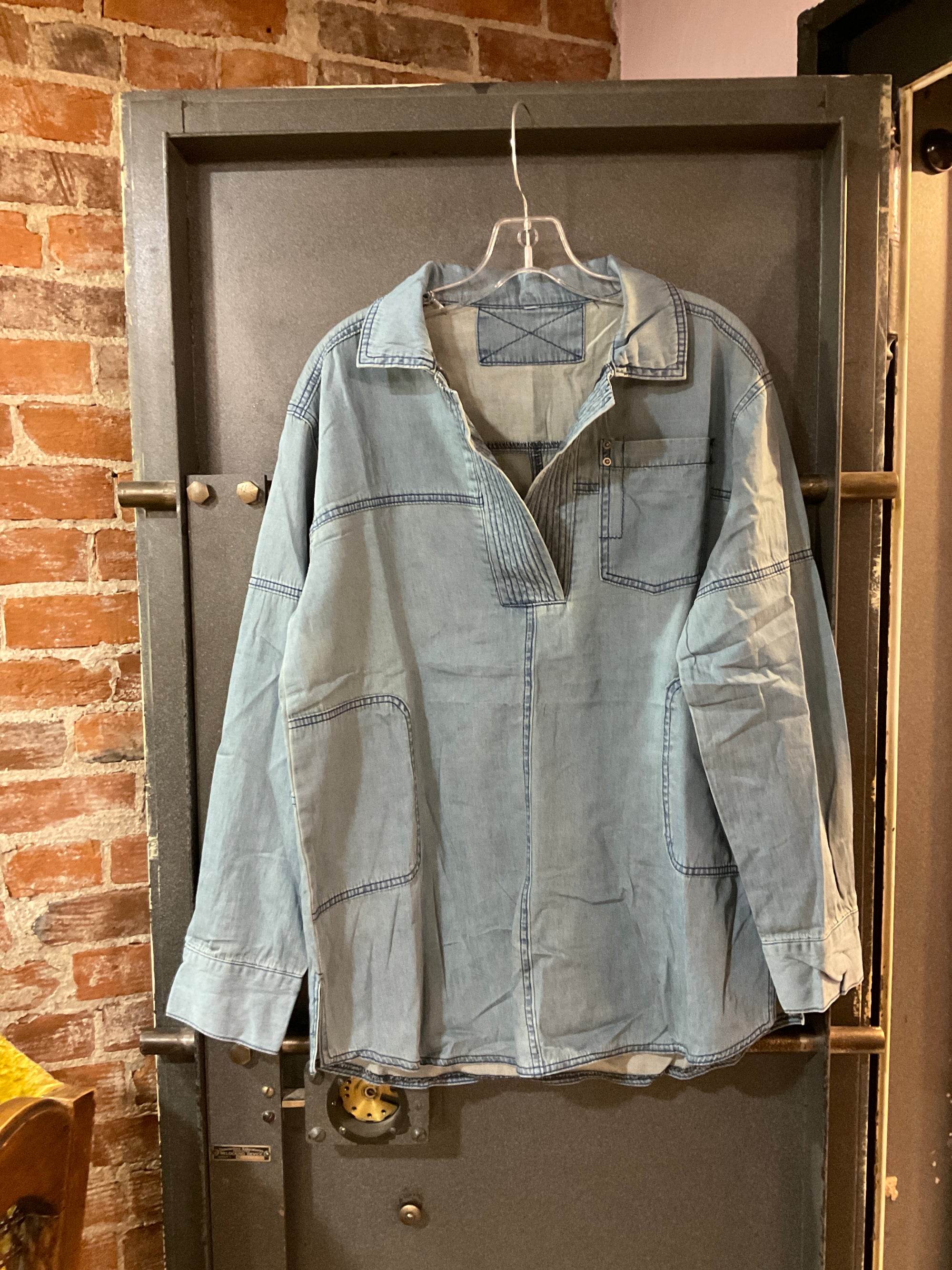 Denim Unknown LONG SLEEVE SHIRT L