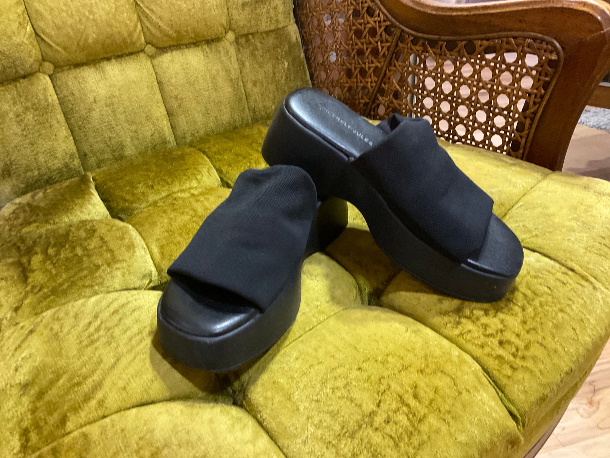 BLACK SINCERELY JULES PLATFORMS 7