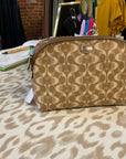 {{Client Code}} TAN COACH POUCH