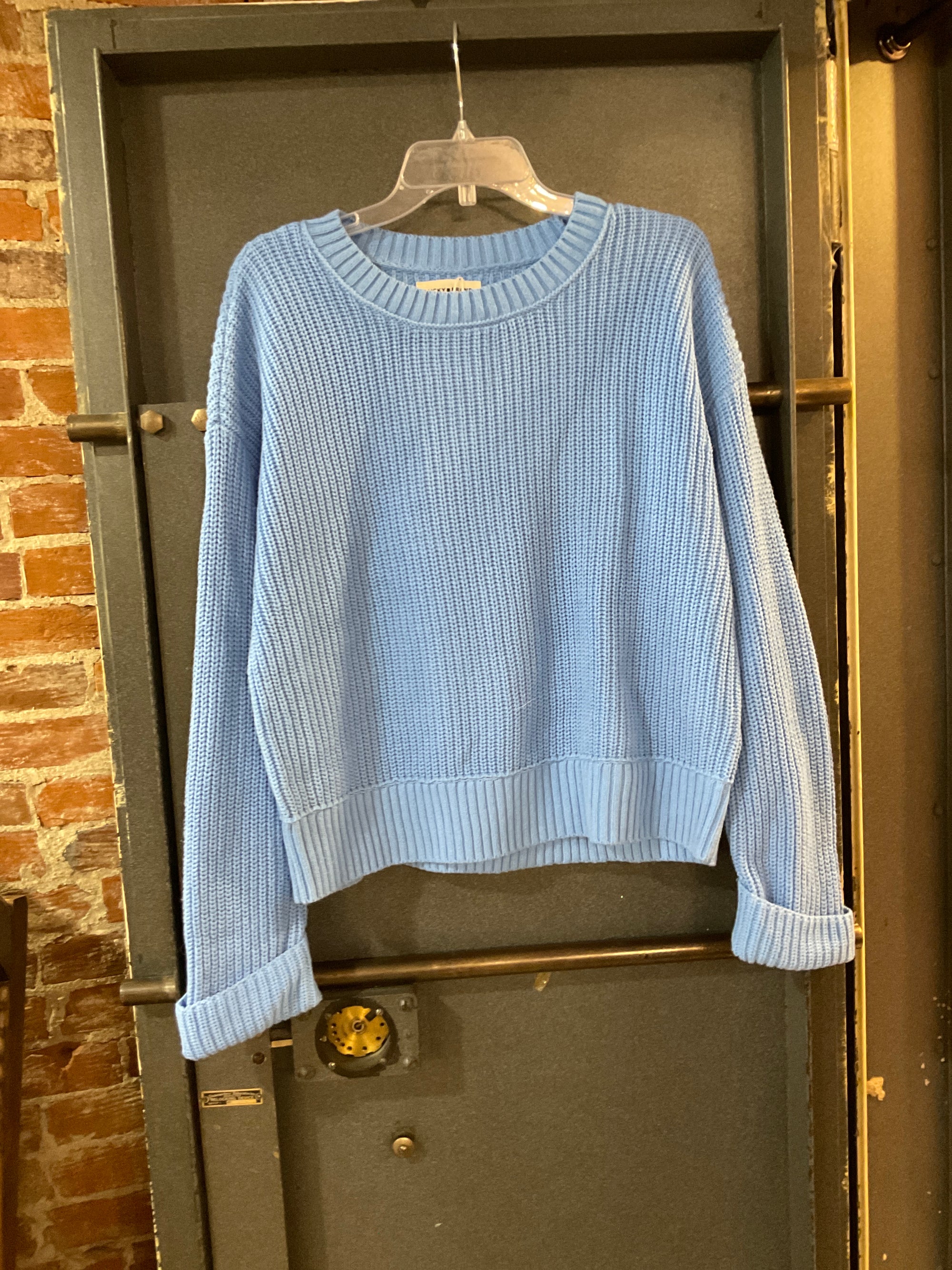 BLUE LUCKY SWEATER XL
