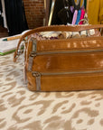 {{ClientCode}} TAN HOBO CROSSBODY PURSE