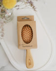 ME Mother Earth bamboo travel hairbrush